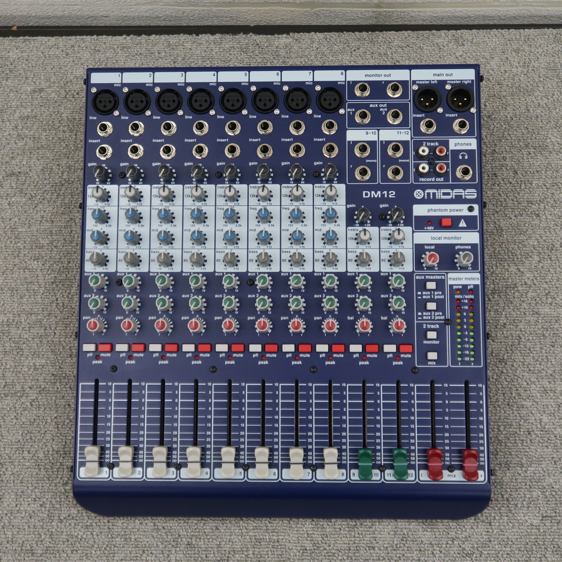 Aランク】MIDAS DM12 ミキサー マイダス @60613｜中古オーディオ