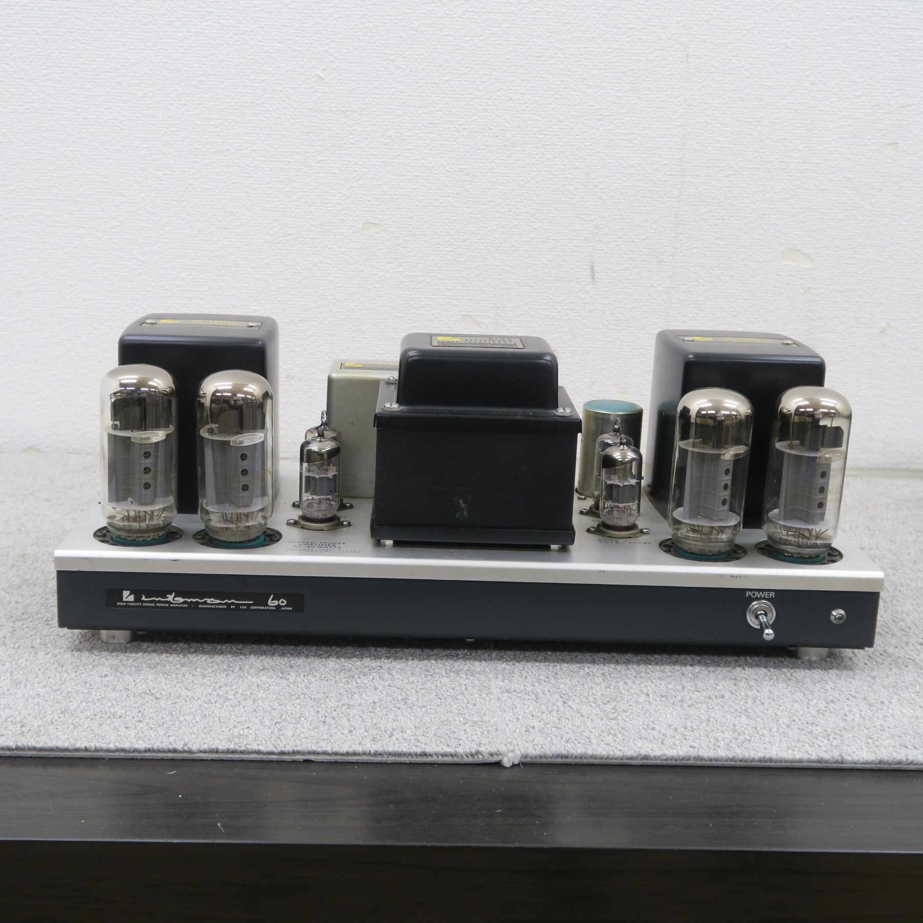 現状】LUXMAN MQ60 パワーアンプ ラックスマン @60625｜中古オーディオ