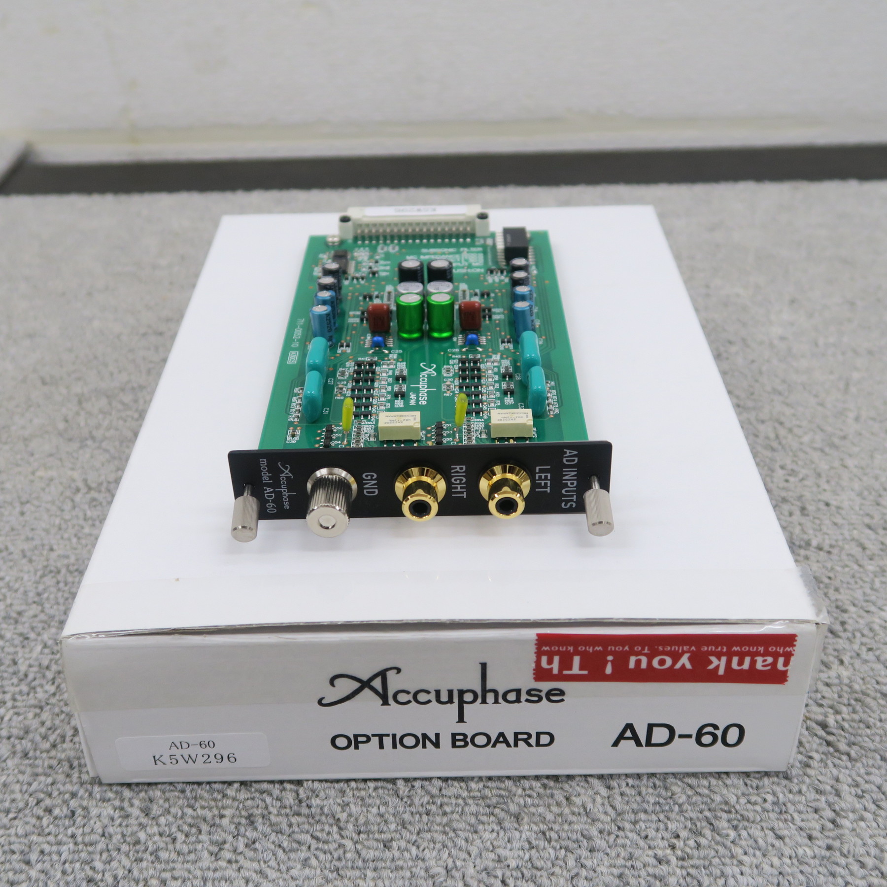 Sランク】Accuphase AD-60 オプションボード アキュフェーズ @60746