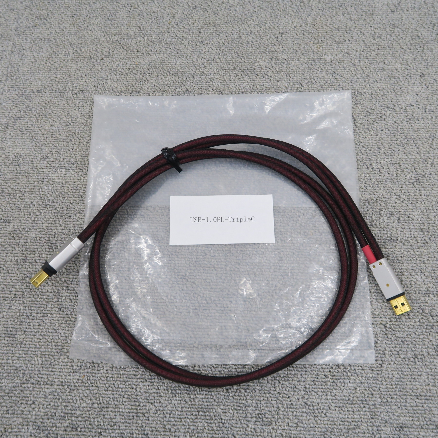 Aランク】Acoustic Revive USB-1.0PL-TripleC 1.0m USBケーブル