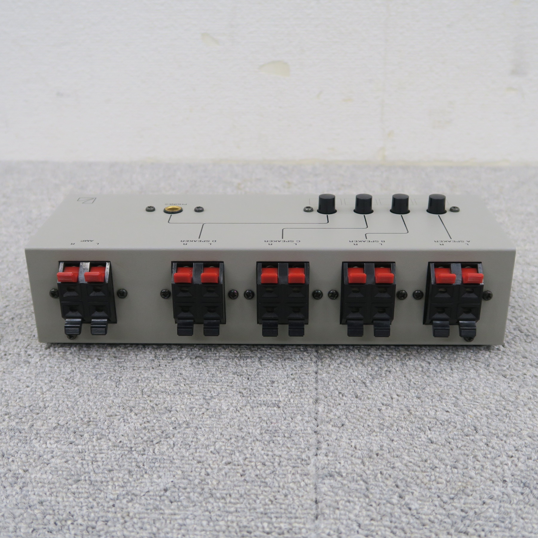 LUXMAN ラックスマン/ラインセレクター/AS-55/2111-2G2/Bランク/69【中古】 Bランク】LUXMAN AS-5III セレクター ラックスマン @60808｜中古