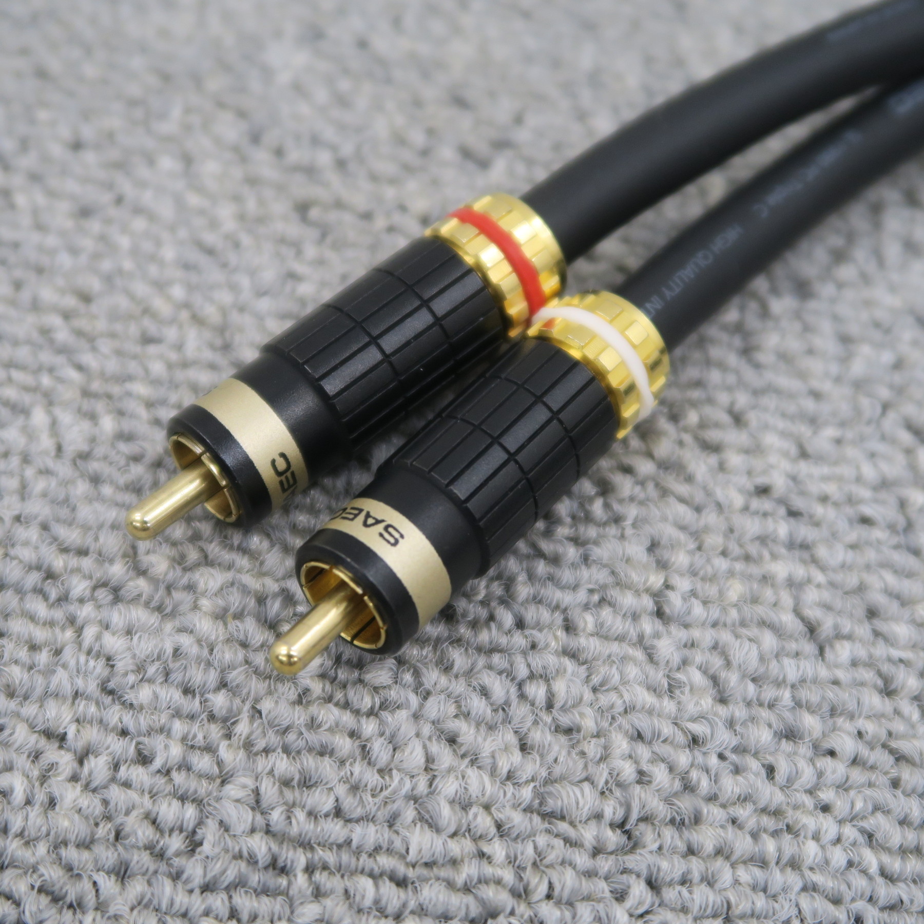 Aランク】SAEC SL-1980 0.7m RCAケーブル サエク @60832｜中古