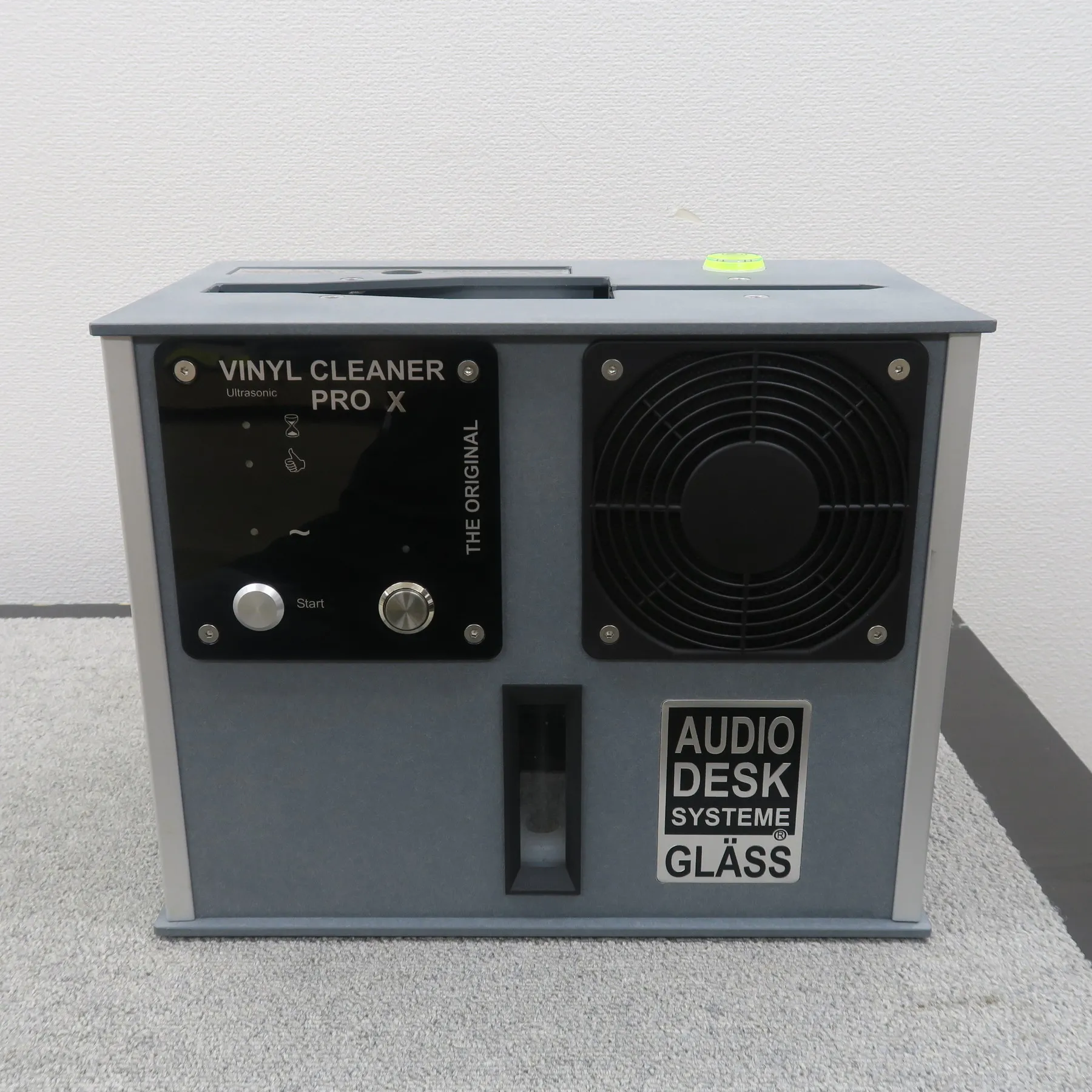 GLASS-AUDIO DESK SYSTEME VINYL CLEANER PRO X ビニールクリーナー グラスオーディオディスクシステム