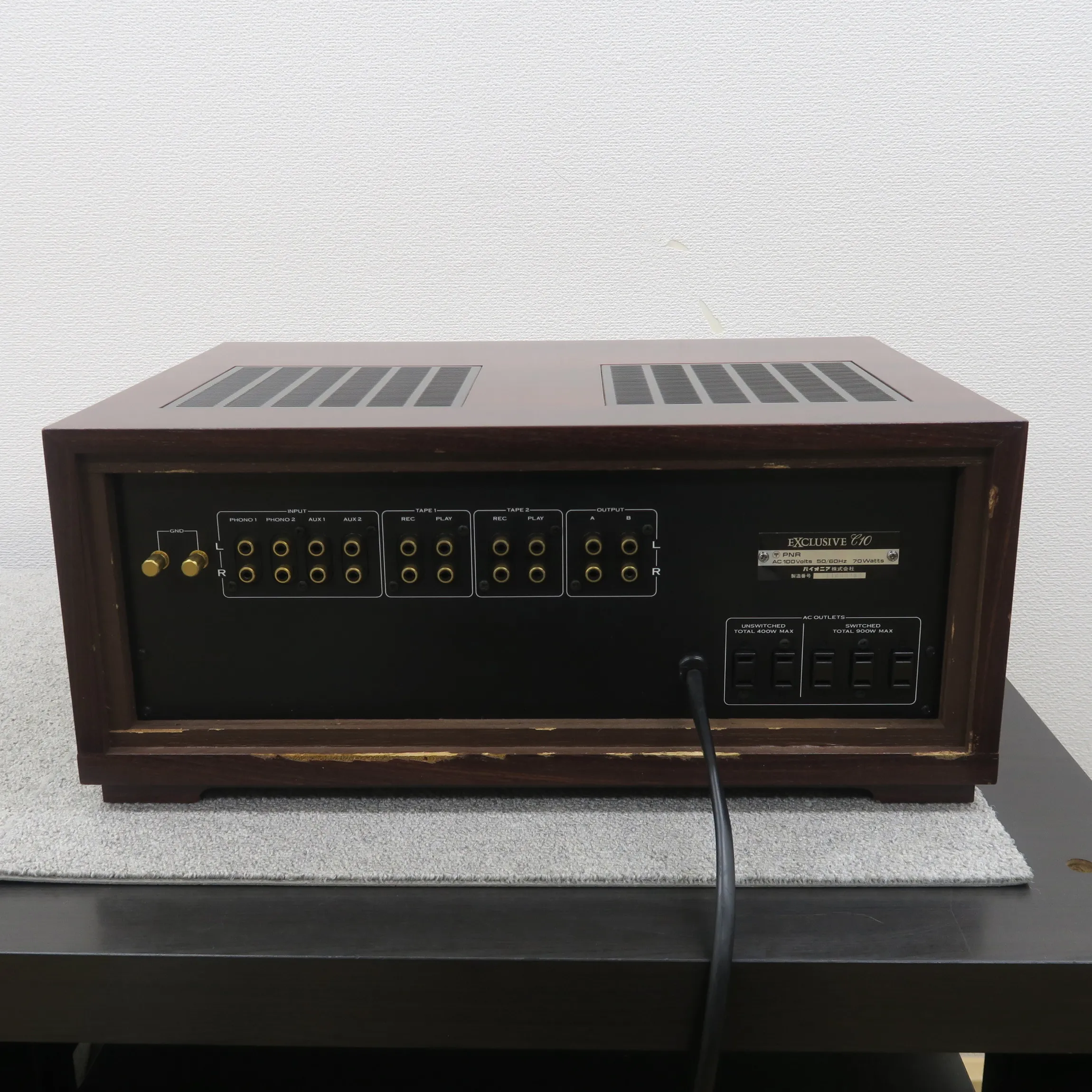 現状】Pioneer Exclusive C10 プリアンプ パイオニア @60628｜中古