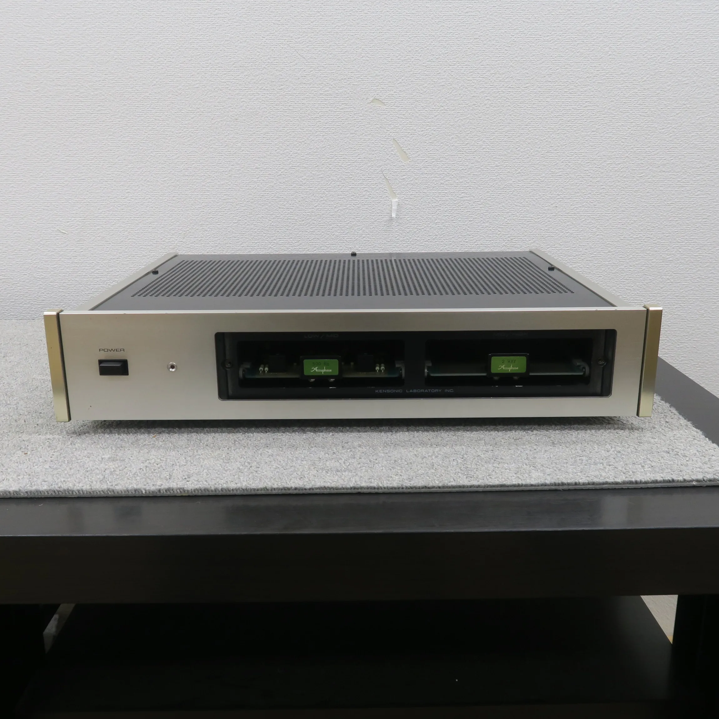 Cランク】Accuphase F-5 チャンネルデバイダー 周波数ボード付