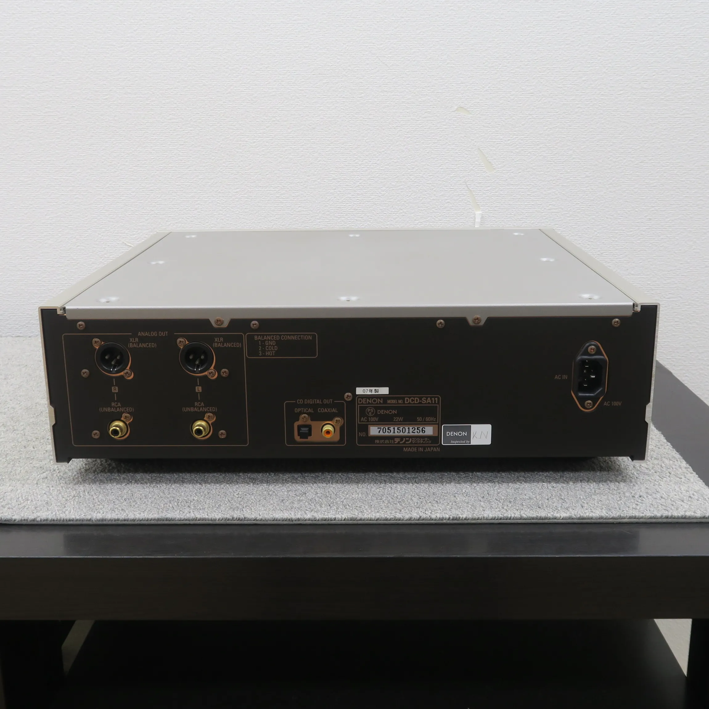 Bランク】DENON DCD-SA11 CDデッキ デノン @60848｜中古オーディオ