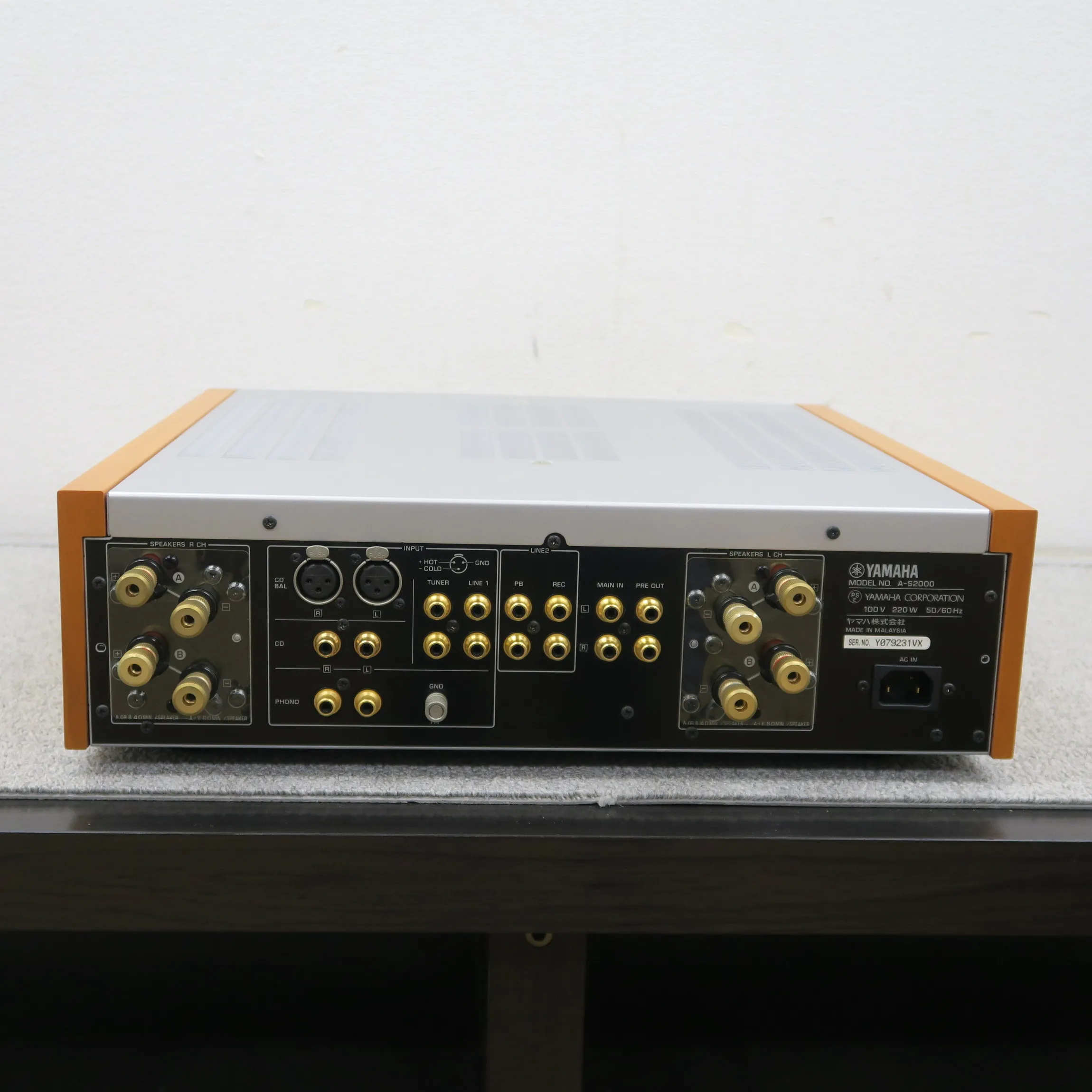 Bランク】YAMAHA A-S2000 プリメインアンプ ヤマハ @60857｜中古