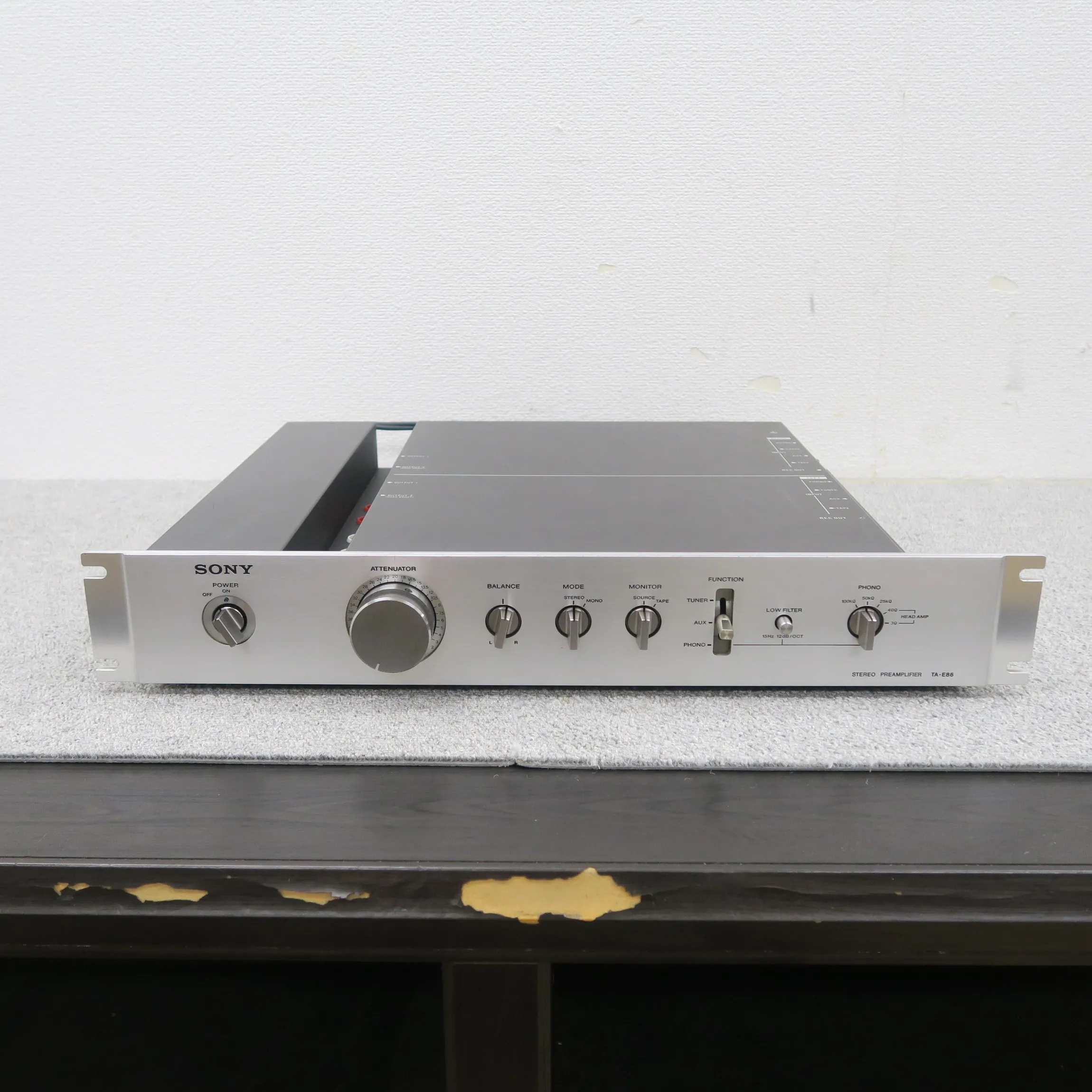 現状】SONY TA-E86 プリアンプ ソニー @60906｜中古オーディオ｜アフロ