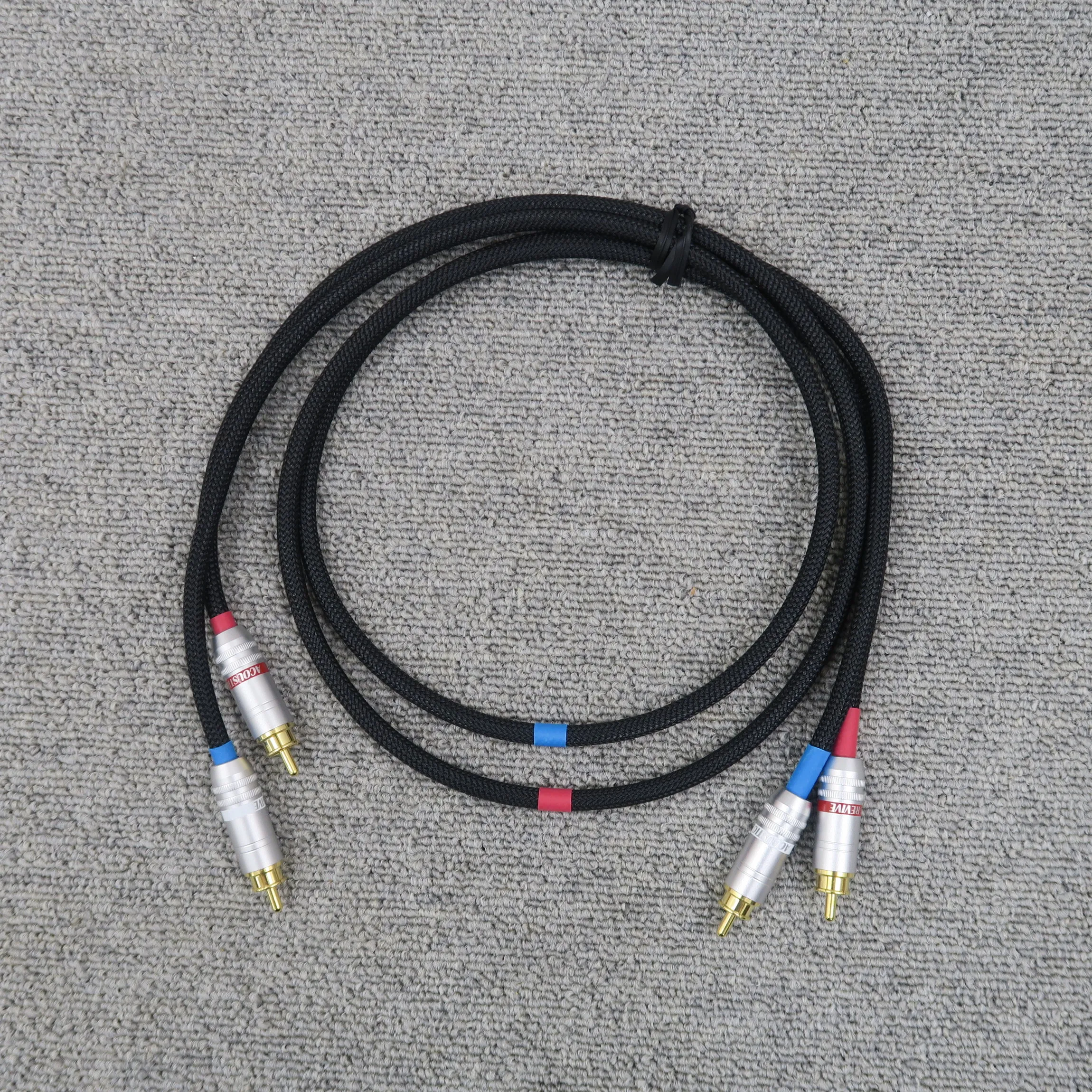 Aランク】Acoustic Revive LINE-1.0R-tripleC-FM 1.0m RCAケーブル