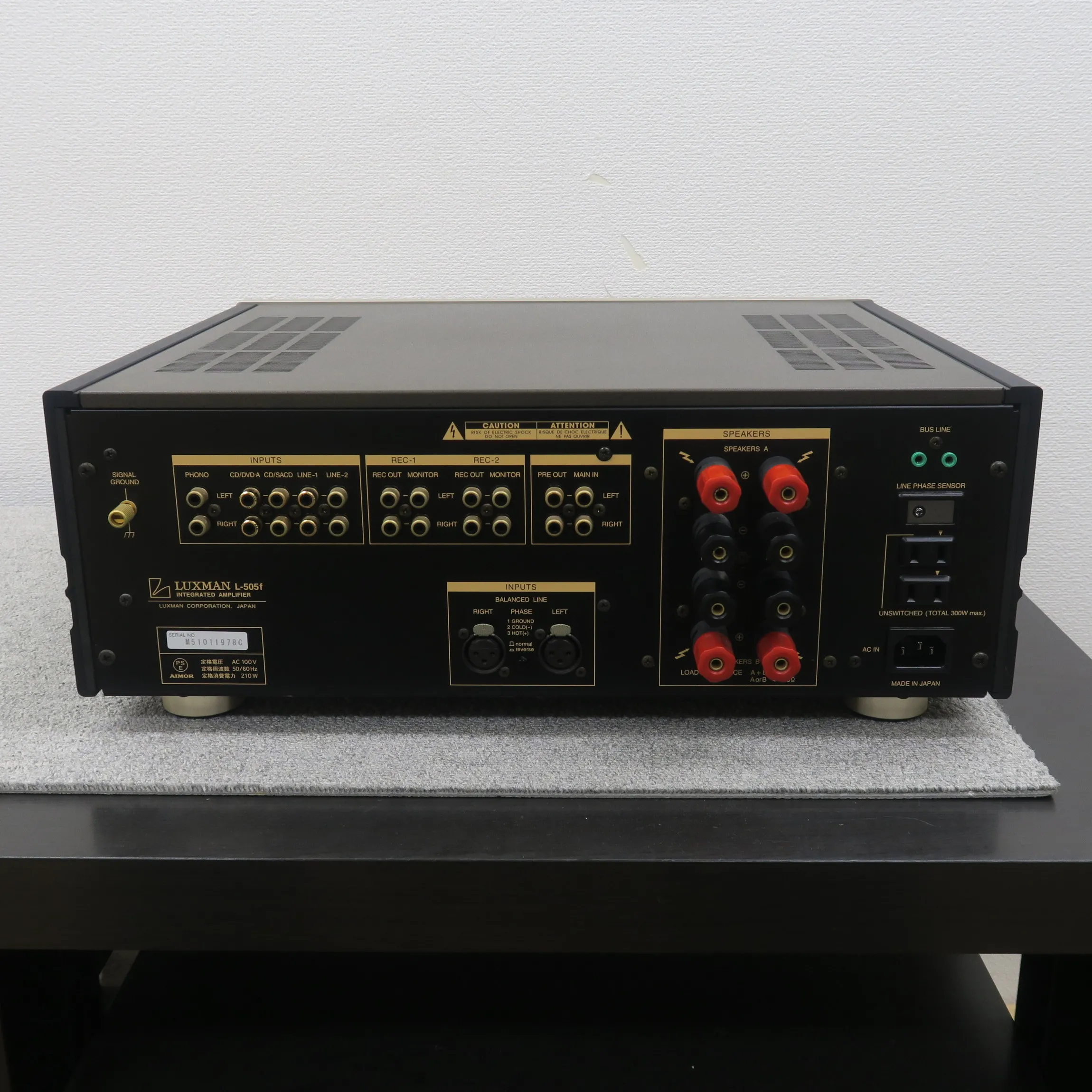 LUXMAN ラックスマン L-1 プリメインアンプ 希少 レア 人気オーディオ Bランク】LUXMAN L-505f プリメインアンプ ラックスマン @61011｜中古