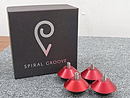 Spiral Groove Strange Attractor インシュレーター 4個 @30699