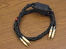 オーディオ FSK 核付きRCAケーブル(1.0m) @33282