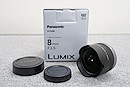 【美品】パナソニック Panasonic H-F008 LUMIX G FISHEYE 8mm/F3.5 レンズ 元箱付 @49094