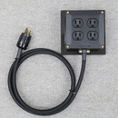 【Cランク】OYAIDE OCB-1 SX V2 2.0m 御影石ベース付 電源タップ オヤイデ @59542