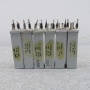 【現状】Western Electric D155003 6本 コンデンサー ウエスタンエレクトリック @60468
